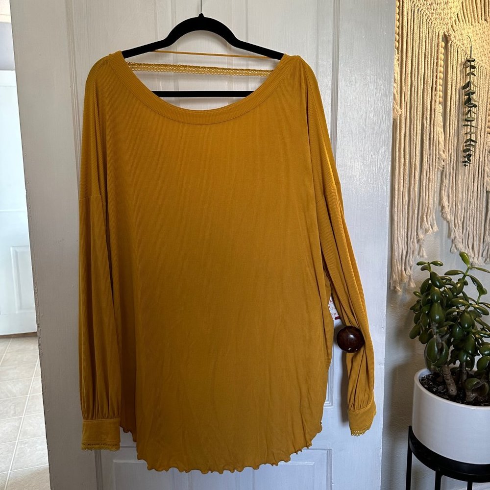 Free People Long Sleeve Top